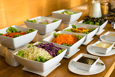 Full Belly Catering - Fresh Salad Ingredients