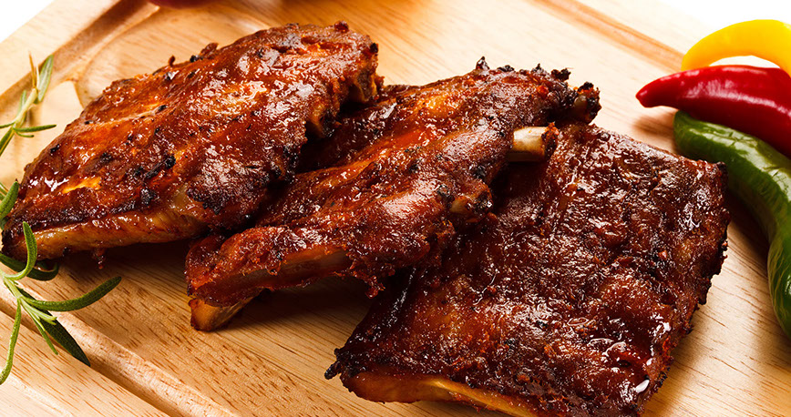 Full Belly Catering Barbecue Ribs