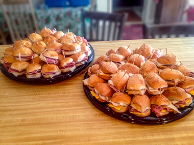 Full Belly Catering Slider Bar